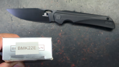 Bestechman Smuga Black G-10 Handle AEB-L Blade