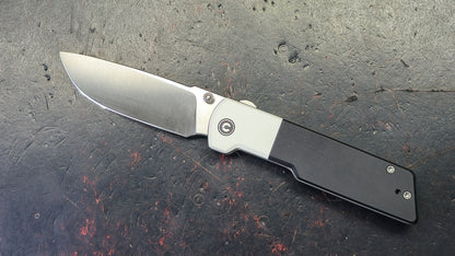 Civivi Zygon White/Black G-10 Handle Nitro-V Blade