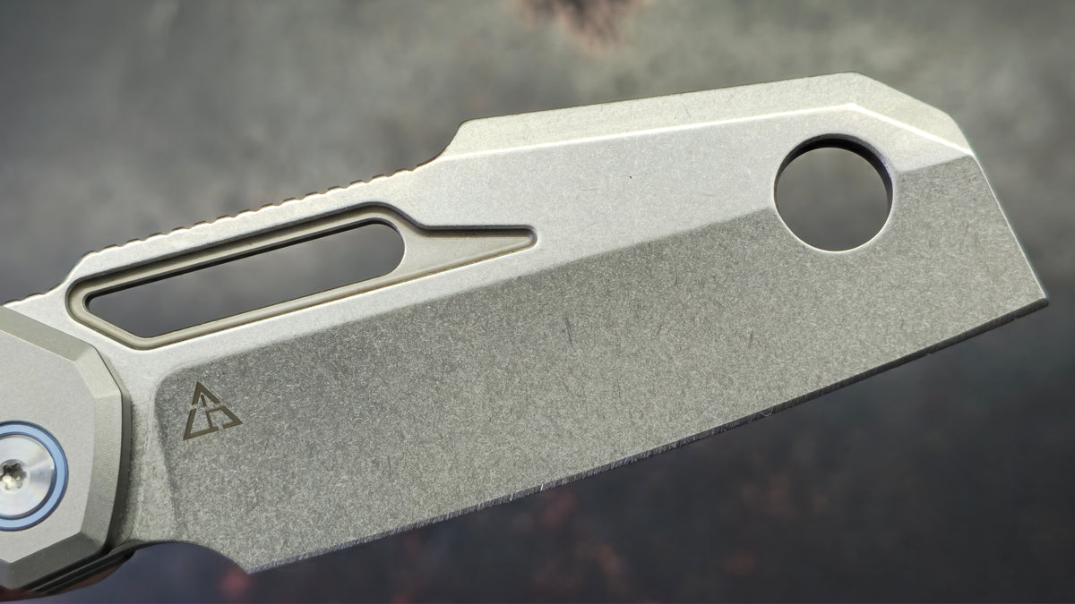 Bestech Nyrrdreki Button Bolster Lock Micarta/Titanium Handle M390 Blade