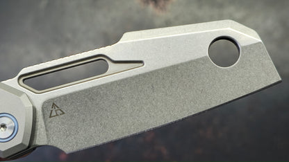 Bestech Nyrrdreki Button Bolster Lock Micarta/Titanium Handle M390 Blade