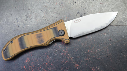 North Mountain Blade Lucky Dog Tan G10 Handle SLD-Magic Blade