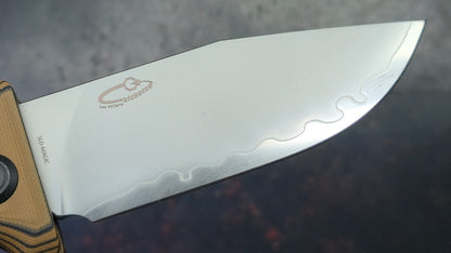 North Mountain Blade Lucky Dog Tan G10 Handle SLD-Magic Blade