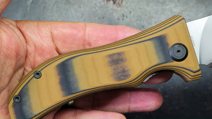 North Mountain Blade Lucky Dog Tan G10 Handle SLD-Magic Blade
