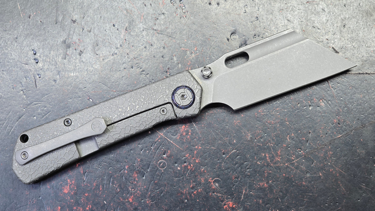 Kunwu Cochise Honeydew Texture Full Stonewashed VANCRON Blade