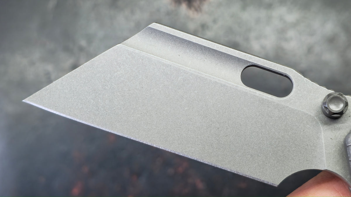 Kunwu Cochise Honeydew Texture Full Stonewashed VANCRON Blade