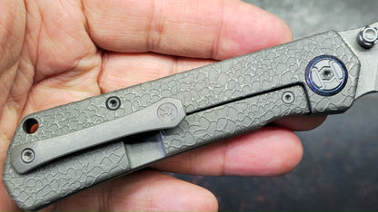 Kunwu Cochise Honeydew Texture Full Stonewashed VANCRON Blade