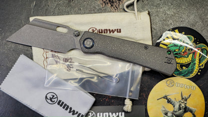 Kunwu Cochise Honeydew Texture Full Stonewashed VANCRON Blade