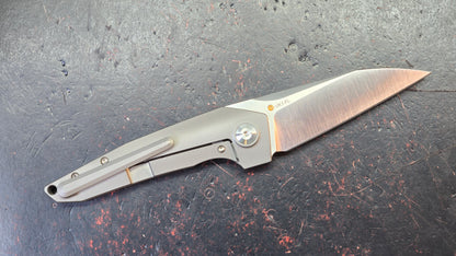 Kizer VK1-FL Titanium Handle S35VN Blade