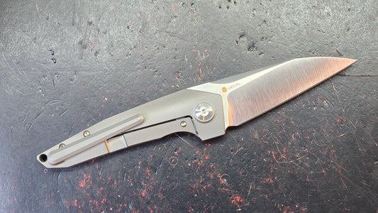 Kizer VK1-FL Titanium Handle S35VN Blade