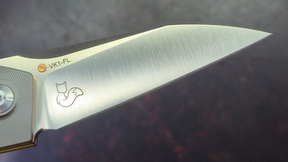 Kizer VK1-FL Titanium Handle S35VN Blade