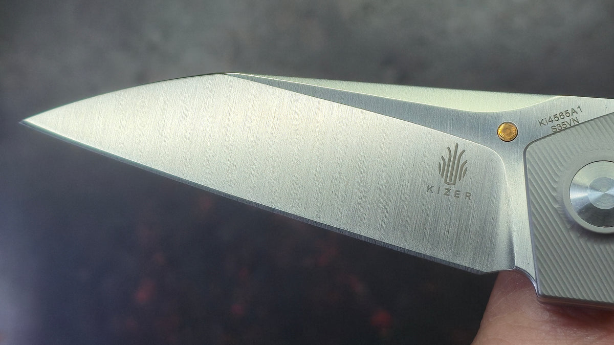Kizer VK1-FL Titanium Handle S35VN Blade
