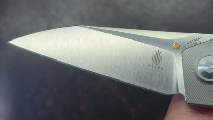 Kizer VK1-FL Titanium Handle S35VN Blade