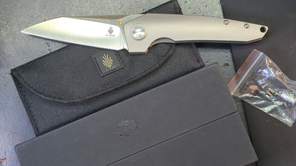 Kizer VK1-FL Titanium Handle S35VN Blade