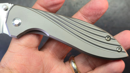 Kizer Pelican Mini Titanium Handle S35VN Blade