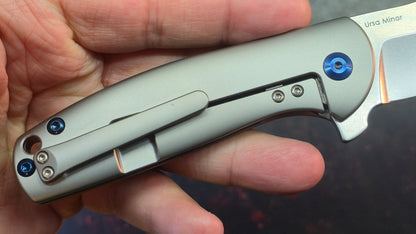 Kizer Ursa Minor Titanium Handle S35VN Blade