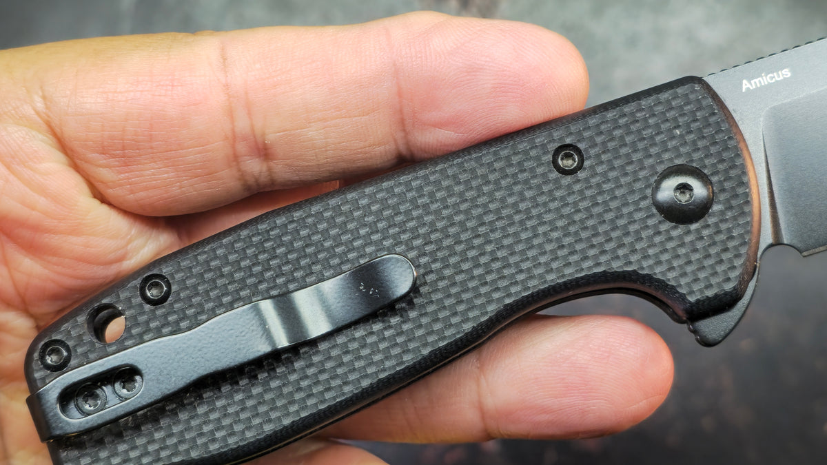 Kizer Amicus G10 Handle 9CR18MOV Blade