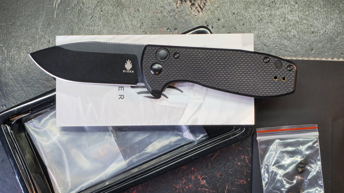 Kizer Amicus G10 Handle 9CR18MOV Blade