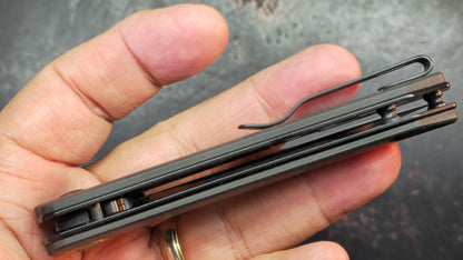 Kizer Begleiter2 Carbon Fiber Handle N690 Blade