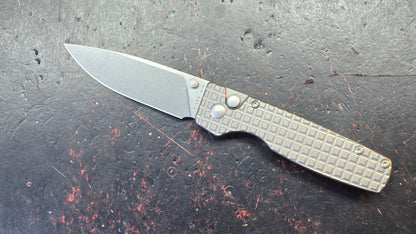 Kizer Original XL Frag Titanium Handle S35VN Blade
