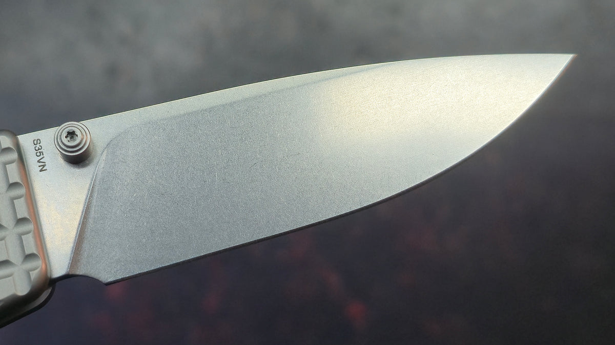 Kizer Original XL Frag Titanium Handle S35VN Blade