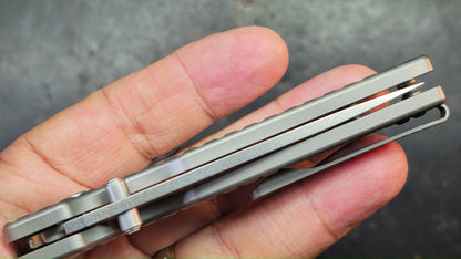Kizer Original XL Frag Titanium Handle S35VN Blade