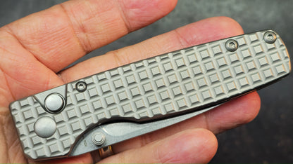 Kizer Original XL Frag Titanium Handle S35VN Blade