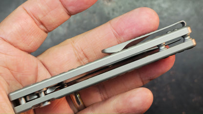 Kizer Original XL Frag Titanium Handle S35VN Blade