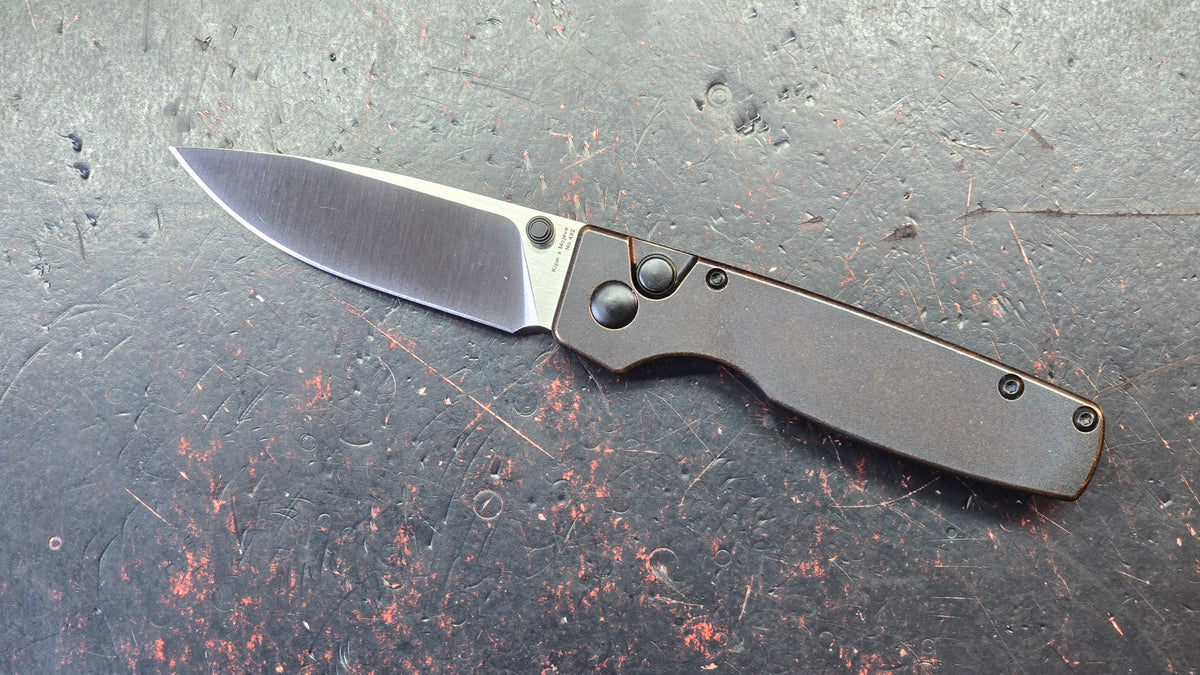 Kizer Original Copper Handle 154CM Blade