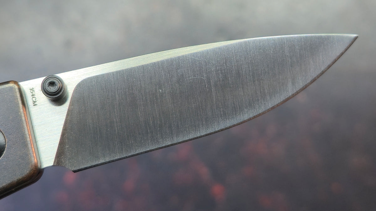 Kizer Original Copper Handle 154CM Blade