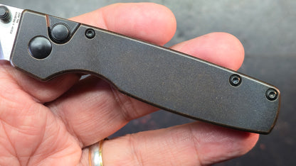 Kizer Original Copper Handle 154CM Blade