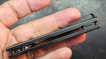 Kizer Original Copper Handle 154CM Blade