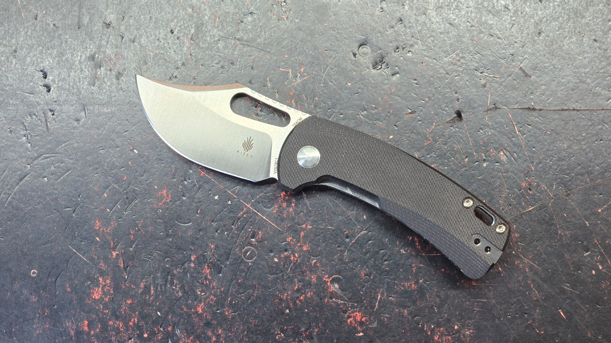 Kizer Urban Bowie G10 Handle 154CM Blade