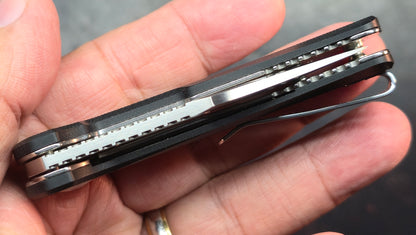 Kizer Urban Bowie G10 Handle 154CM Blade
