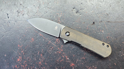 Kizer Yorkie Micarta Handle M390 Blade