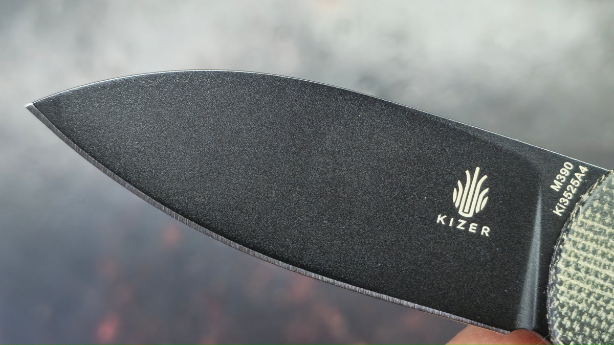 Kizer Yorkie Micarta Handle M390 Blade