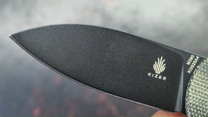 Kizer Yorkie Micarta Handle M390 Blade