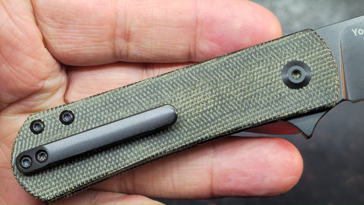 Kizer Yorkie Micarta Handle M390 Blade