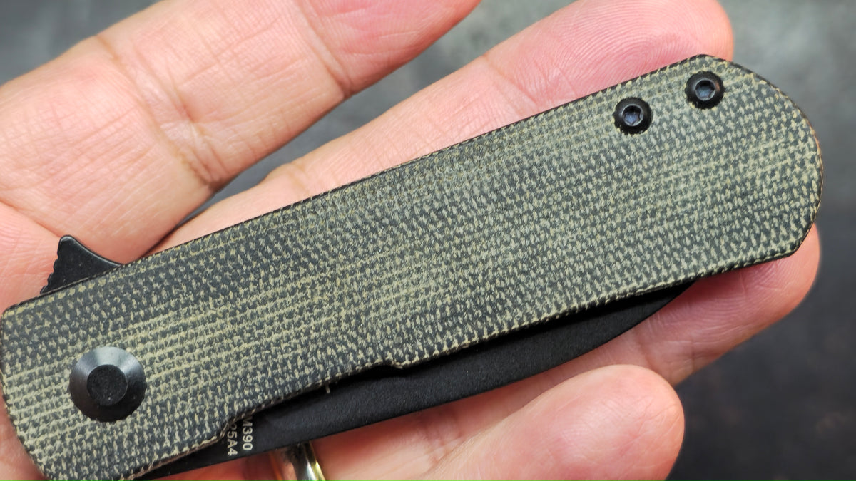 Kizer Yorkie Micarta Handle M390 Blade