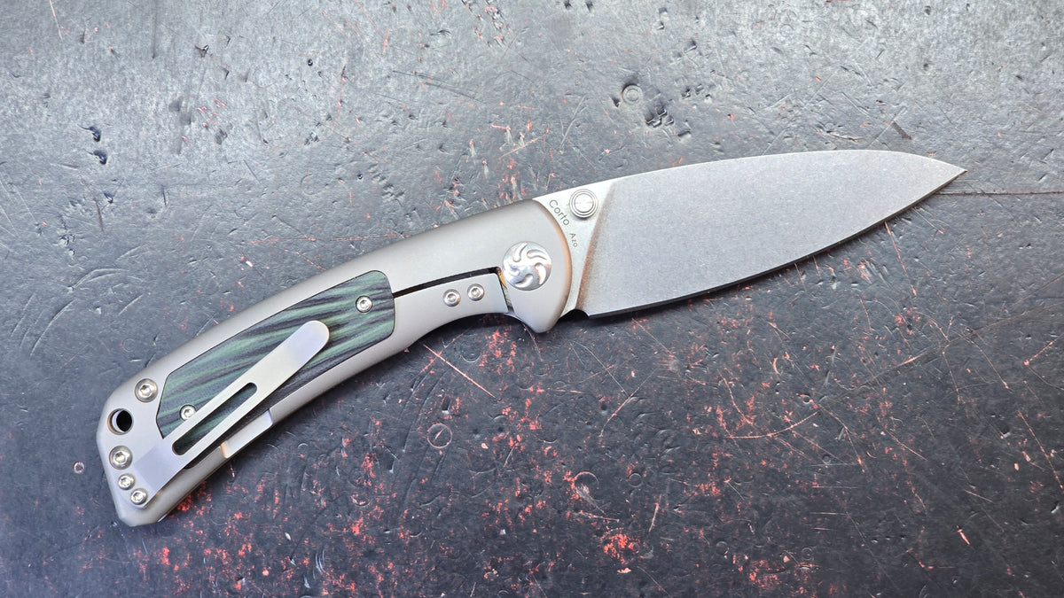 Kizer Corto Titanium Handle S35VN Blade