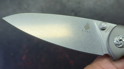 Kizer Corto Titanium Handle S35VN Blade