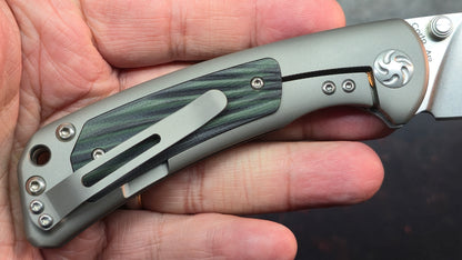 Kizer Corto Titanium Handle S35VN Blade