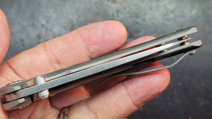 Kizer Corto Titanium Handle S35VN Blade