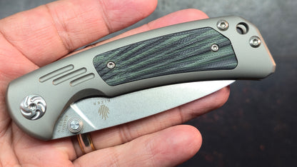 Kizer Corto Titanium Handle S35VN Blade