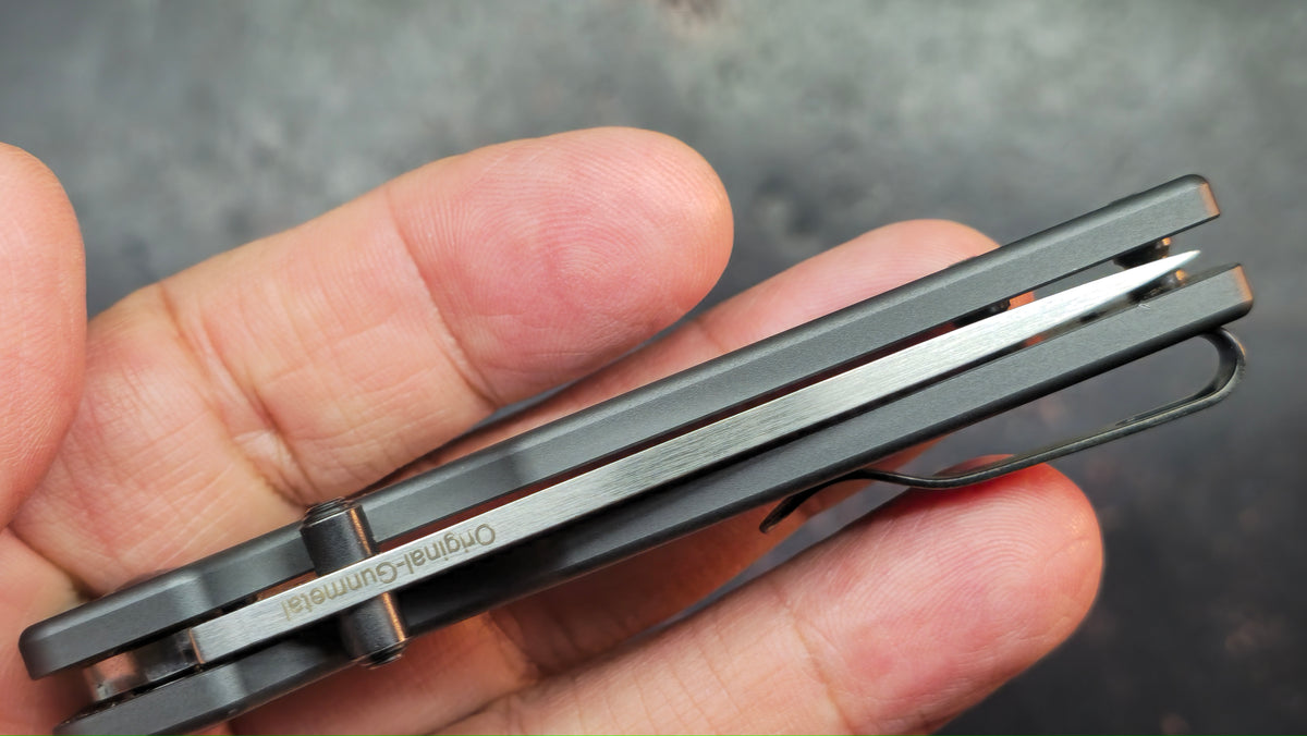 Kizer Original Aluminum Handle 154CM Blade