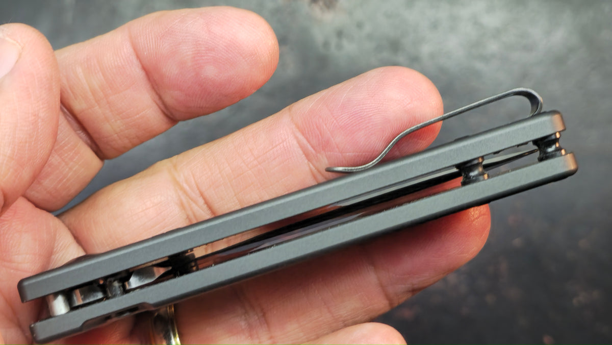 Kizer Original Aluminum Handle 154CM Blade
