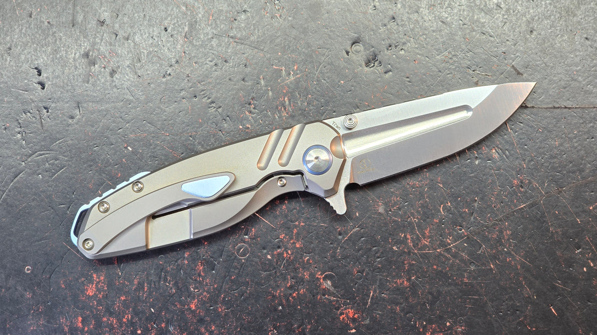 Kizer TI'an Titanium Handle S35VN Blade