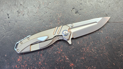 Kizer TI'an Titanium Handle S35VN Blade