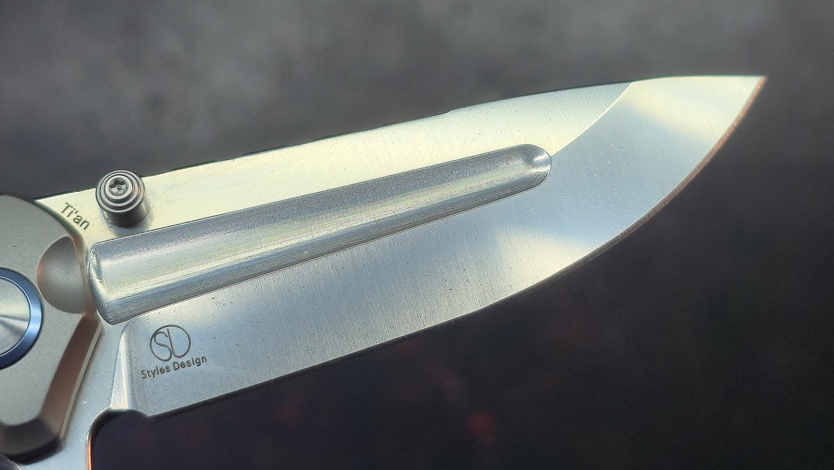 Kizer TI'an Titanium Handle S35VN Blade