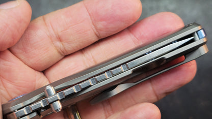 Kizer TI'an Titanium Handle S35VN Blade