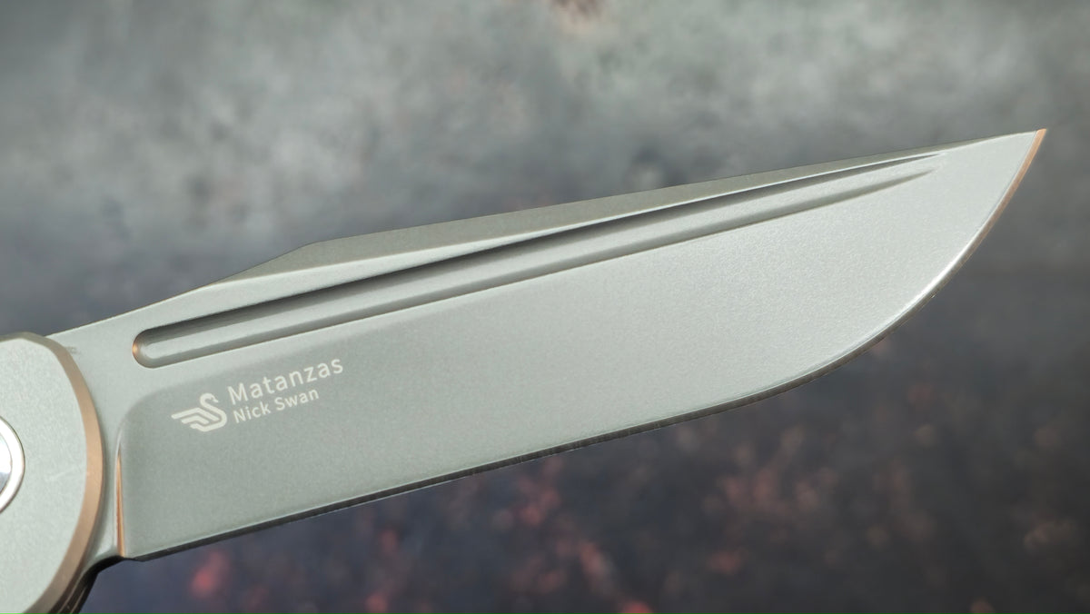 Kizer Matanzas Titanium Micarta Handle S35VN Blade
